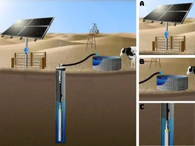 Solar Pumping from Livestock Well to Stock Tank