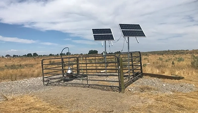 Easy installation of Solar Pump