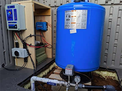 Submersible Pump in Storage Tank for Household Water – RPS Solar