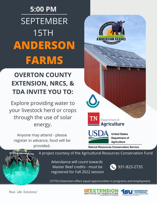 Chuck Anderson Farms ad